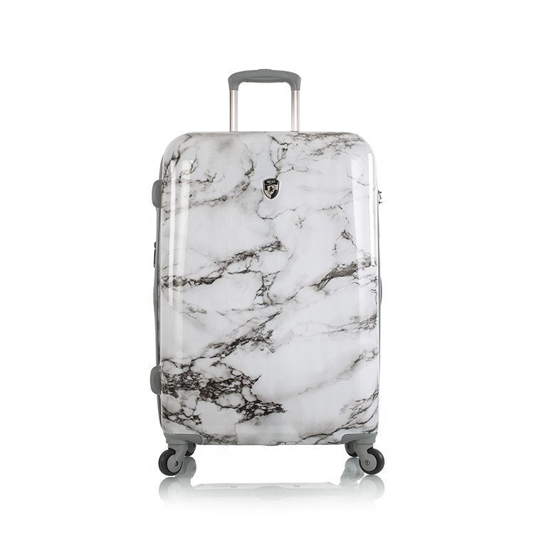 Heys Bianco M štýlový cestovný kufor na TSA 66 cm biely mramor