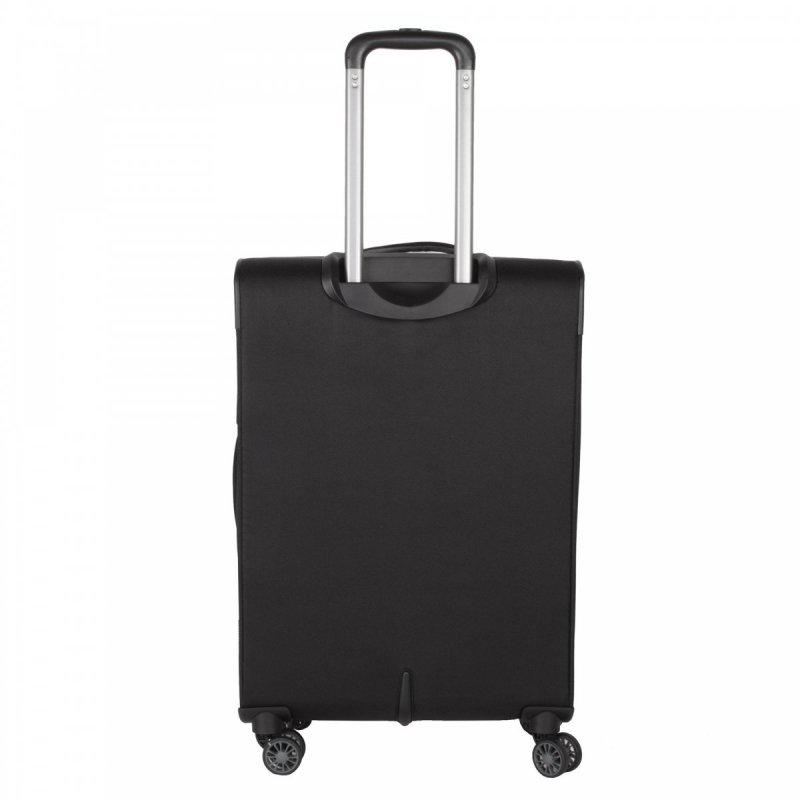 Travelite Capri 4w M cestovní kufr TSA 66 cm 67/77 l Black