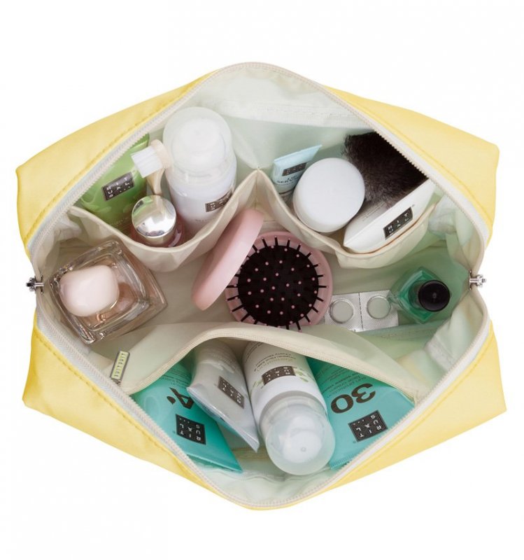 SUITSUIT Toiletry Bag Deluxe Mango Cream cestovní toaletní / kosmetická taška 25x15x8 cm