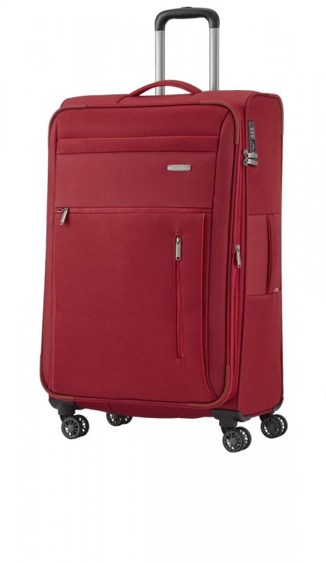 Levně Travelite Capri 4w L cestovní kufr TSA 76 cm 98/111 l Red