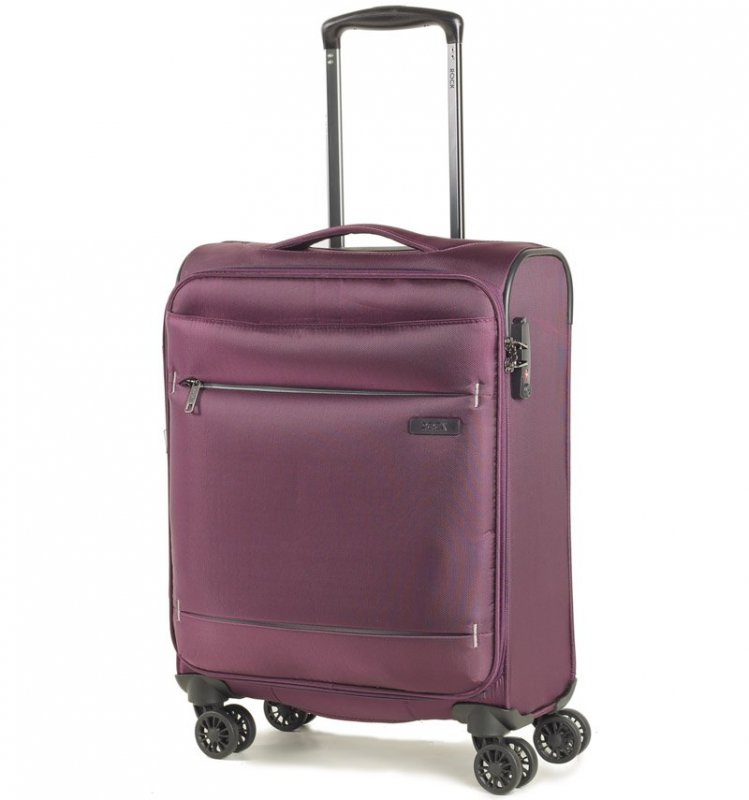 ROCK DeLuxe-Lite S palubní kufr TSA 55 cm Purple