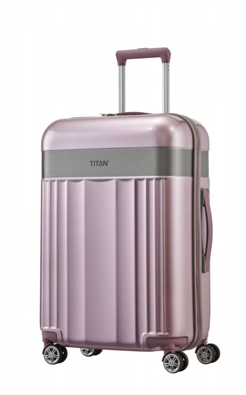Titan Spotlight Flash 4w M cestovní kufr TSA 67 cm Wild Rose