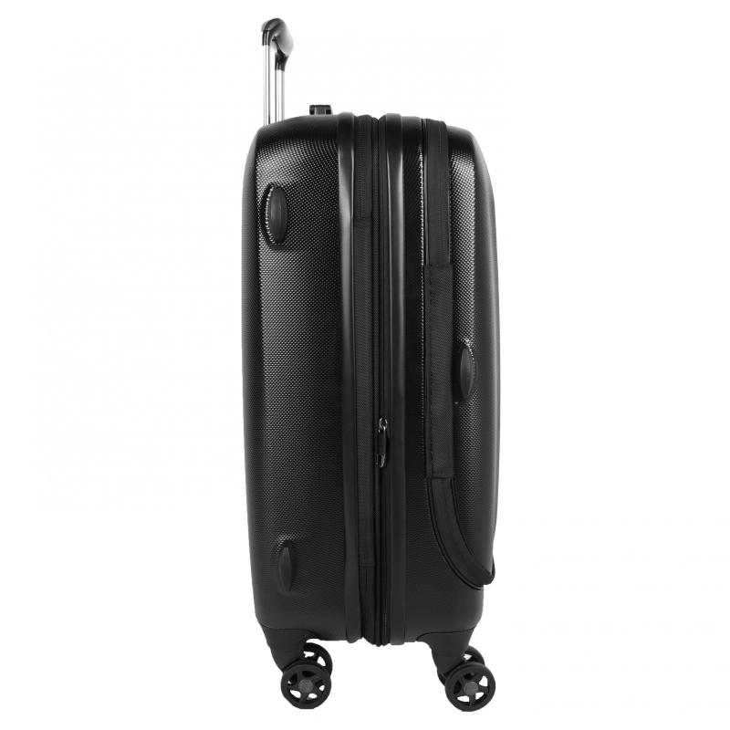 Heys Vantage Smart Access M cestovní kufr TSA 66 cm 91 l Black