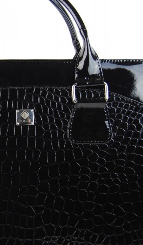 PUNCE LC-01 dámská kabelka pro notebook do 15.6 palce černá