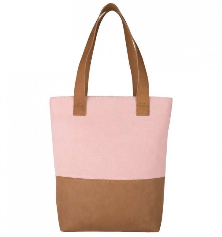 SUITSUIT Upright Bag Coral Cloud stylová kabelka přes rameno 37x35x8 cm