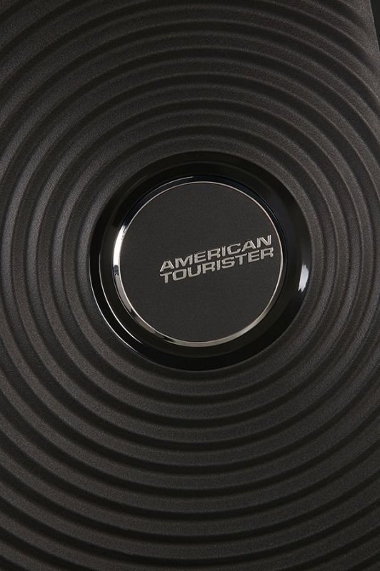 American Tourister Soundbox 55/20 TSA EXP palubní kufr Bass Black