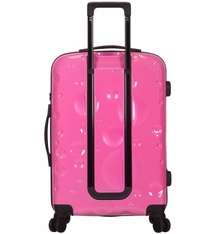 Azure Sirocco T-1194 M cestovní kufr TSA 67 cm 60 l Pink