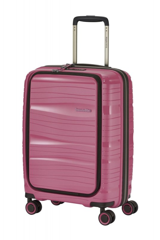 Travelite Motion S palubní kufr PP NB 15,6″ TSA 55 cm 43 l Rose