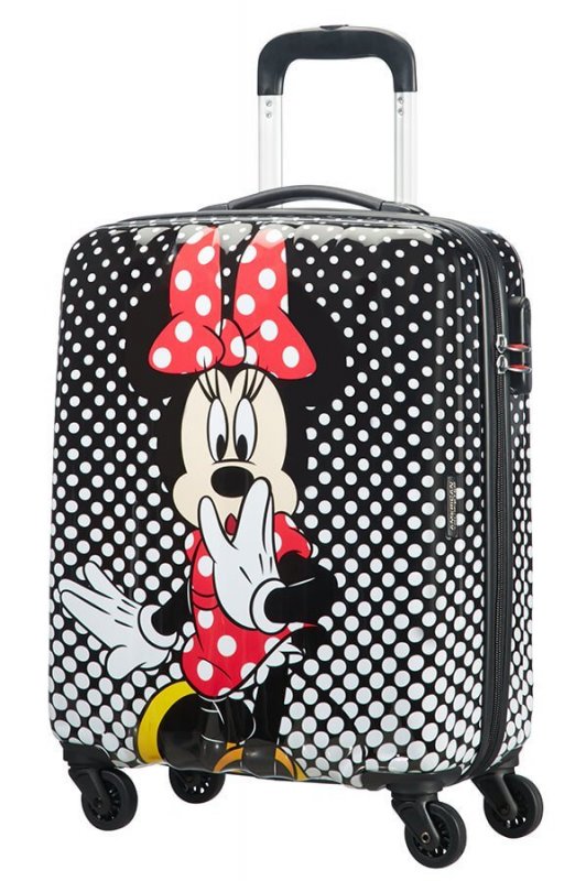 American Tourister Alfatwist 2.0 Minnie Mouse 55/20 palubní kufr Polka Dot