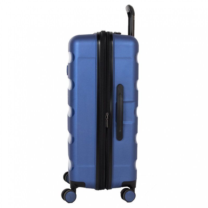 Heys Metallix M elegantní cestovní kufr Duraflex TSA 66cm 88 l Cobalt Blue