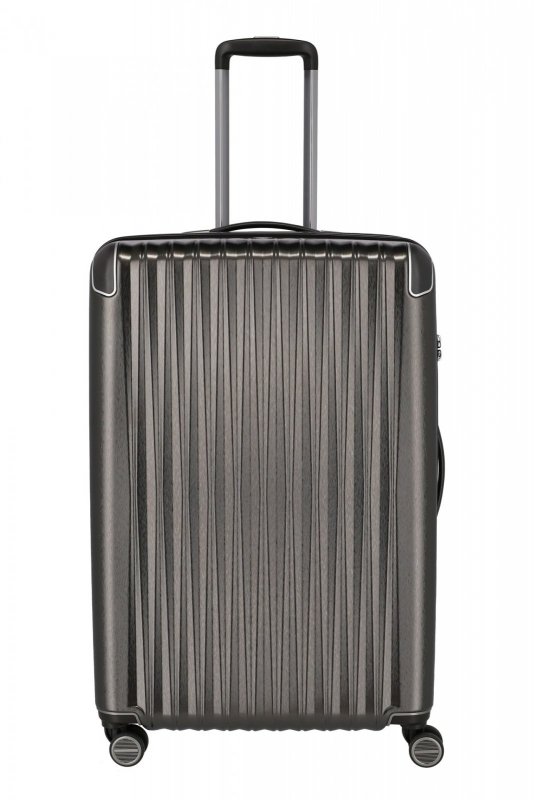 Titan Barbara Glint L dámský cestovní kufr TSA 77 cm 100 l Anthracite Metallic