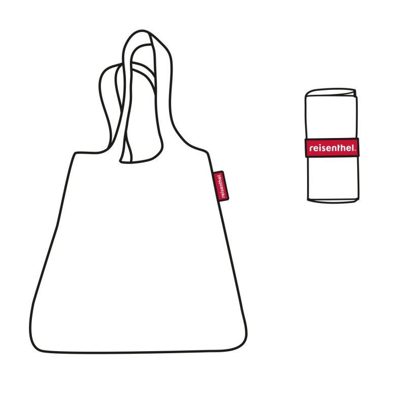 Reisenthel Mini Maxi Shopper skládací nákupní taška 15 l Paisley Ruby