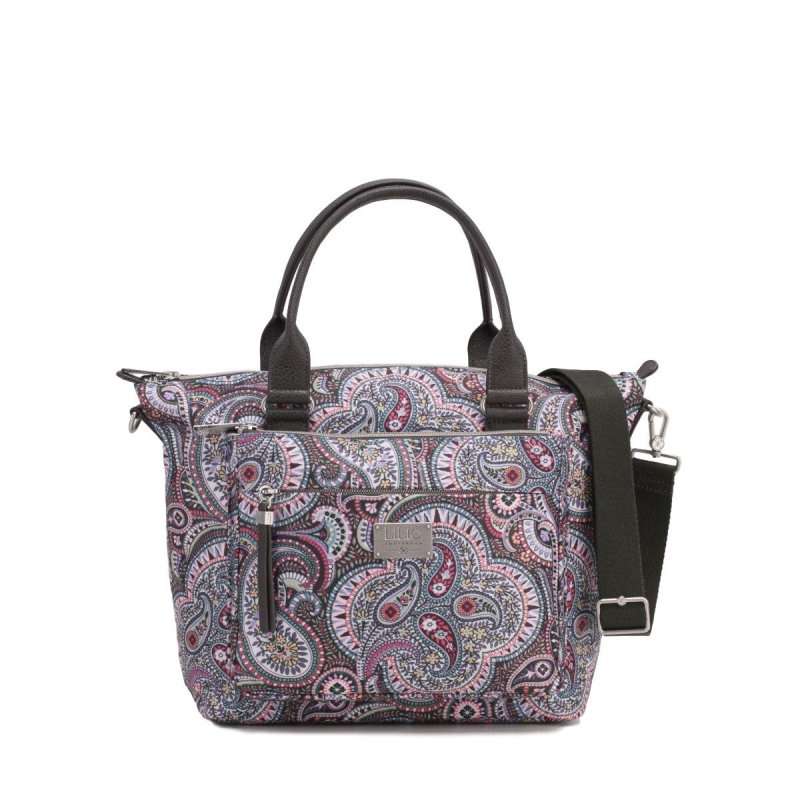 LiLiÓ Paisley Park Handbag elegantní kabelka 28 cm Sage
