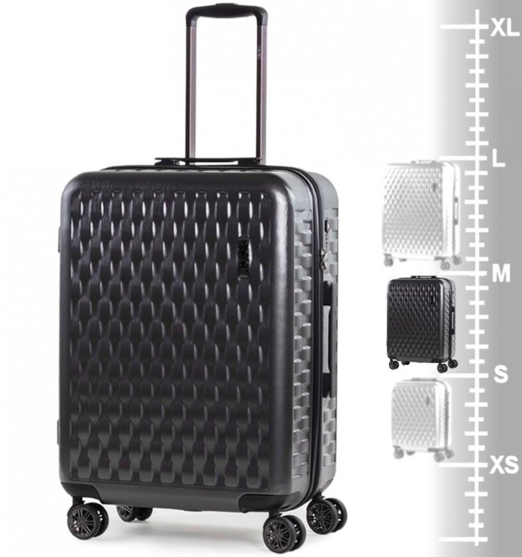 ROCK TR-0192 Allure M cestovní kufr TSA 65 cm 63 l Charcoal