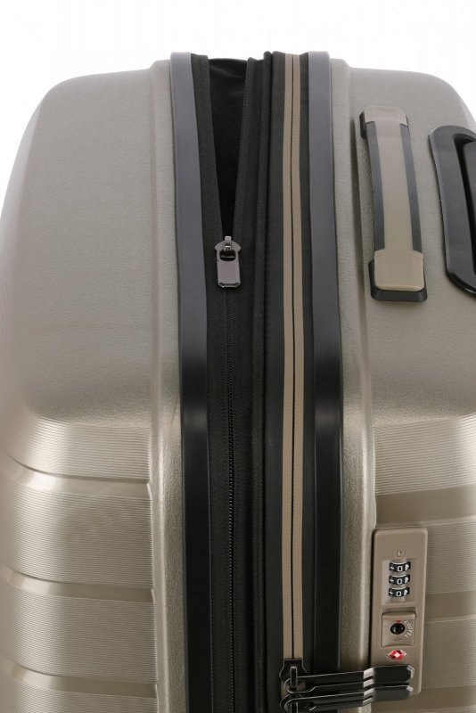 Travelite Air Base M cestovní kufr TSA 67 cm 71 l Champagne
