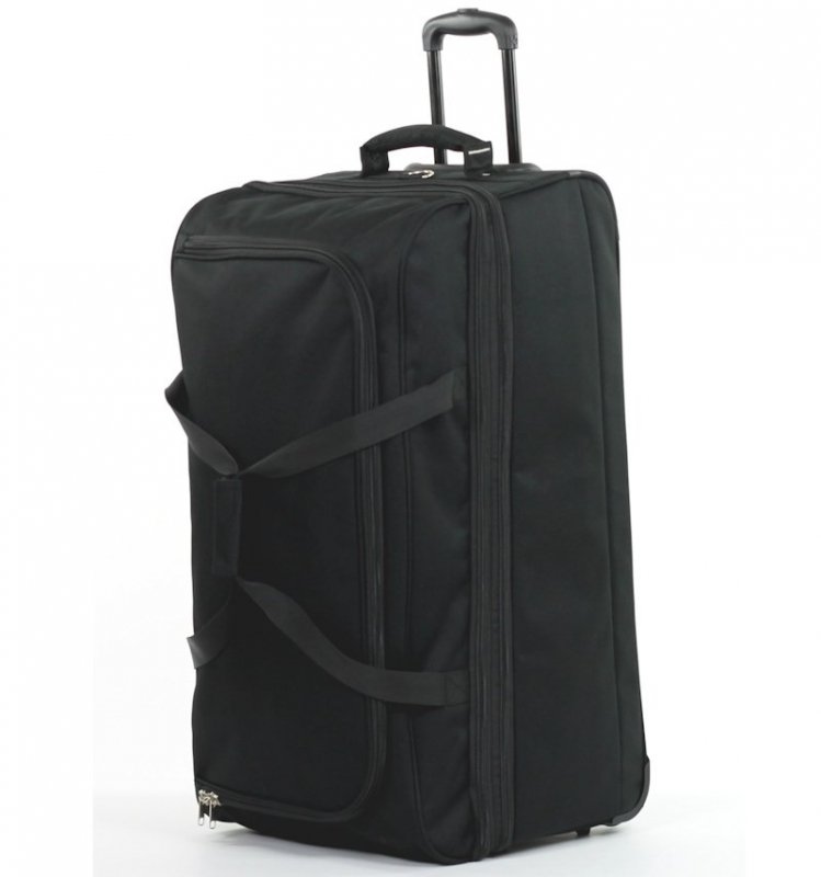 MEMBER'S TT-0032 velká cestovní taška na kolečkách 37x81x40 cm 115-138 l černá