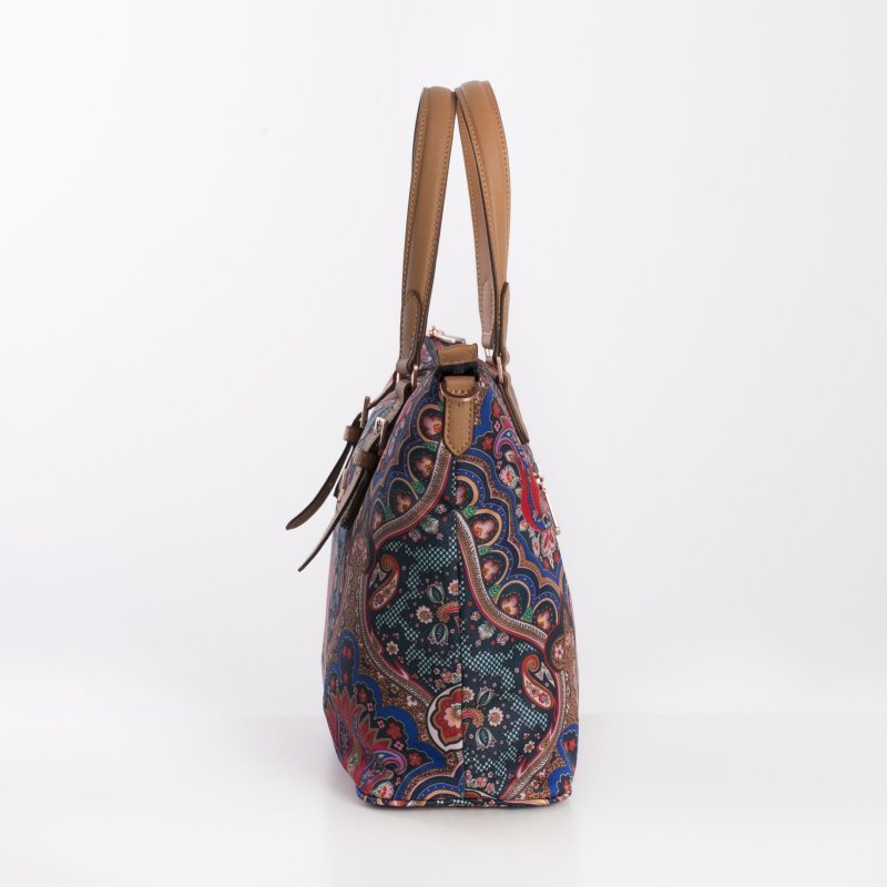 Oilily Paisley Handbag dámská kabelka 30 cm Royal Blue
