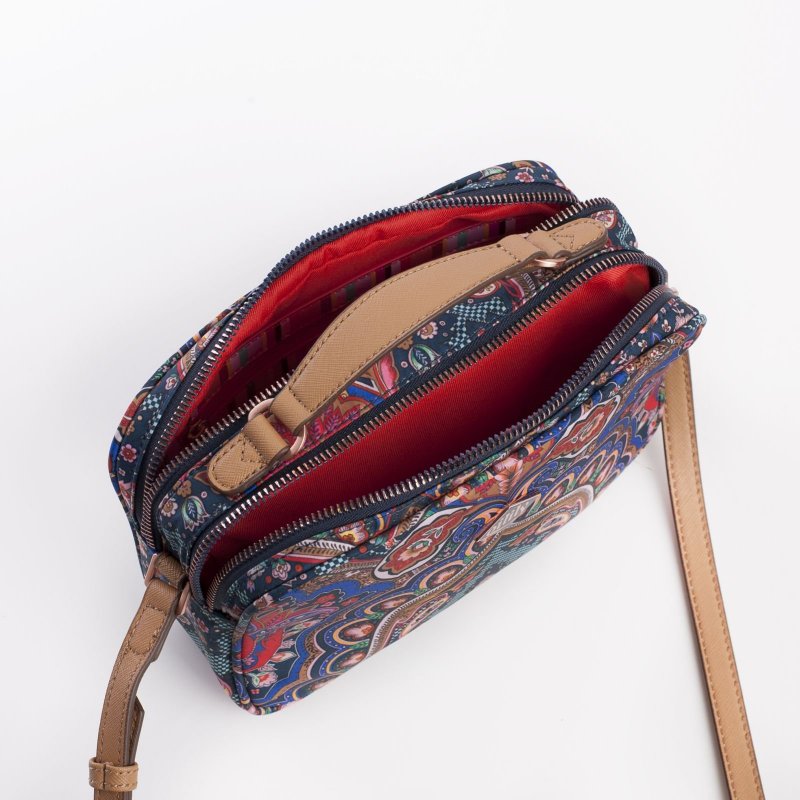 Oilily Shoulder Bag S Paisley dámská kabelka 22 cm Royal Blue