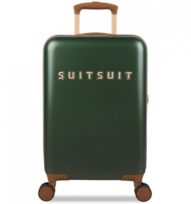 SUITSUIT Fab Seventies Classic S palubní kufr TSA 55 cm Beetle Green