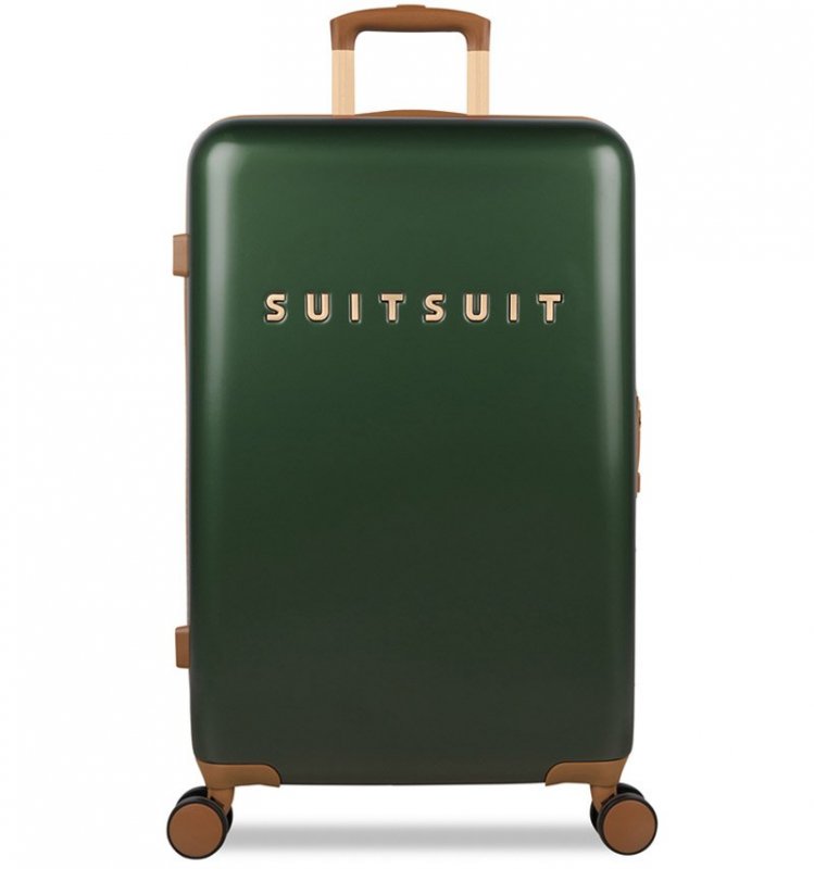 SUITSUIT Fab Seventies Classic M cestovní kufr TSA 67 cm Beetle Green
