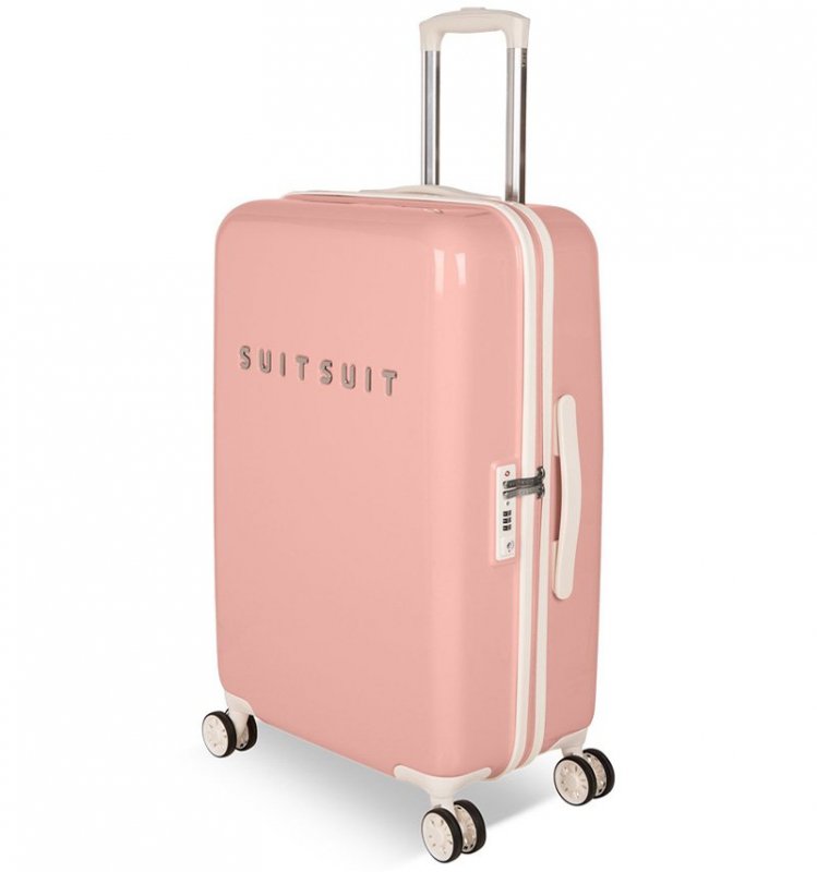 Cestovní kufr SUITSUIT® TR-1202/3-M - Fabulous Fifties Papaya Peach