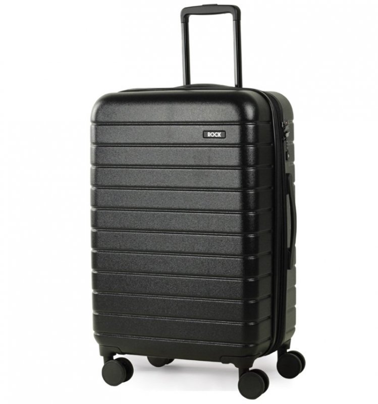 ROCK Novo M cestovní kufr TSA 69 cm Black
