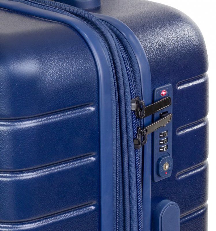 ROCK TR-0214 Novo S palubní kufr TSA 55 cm - tmavě modrý
