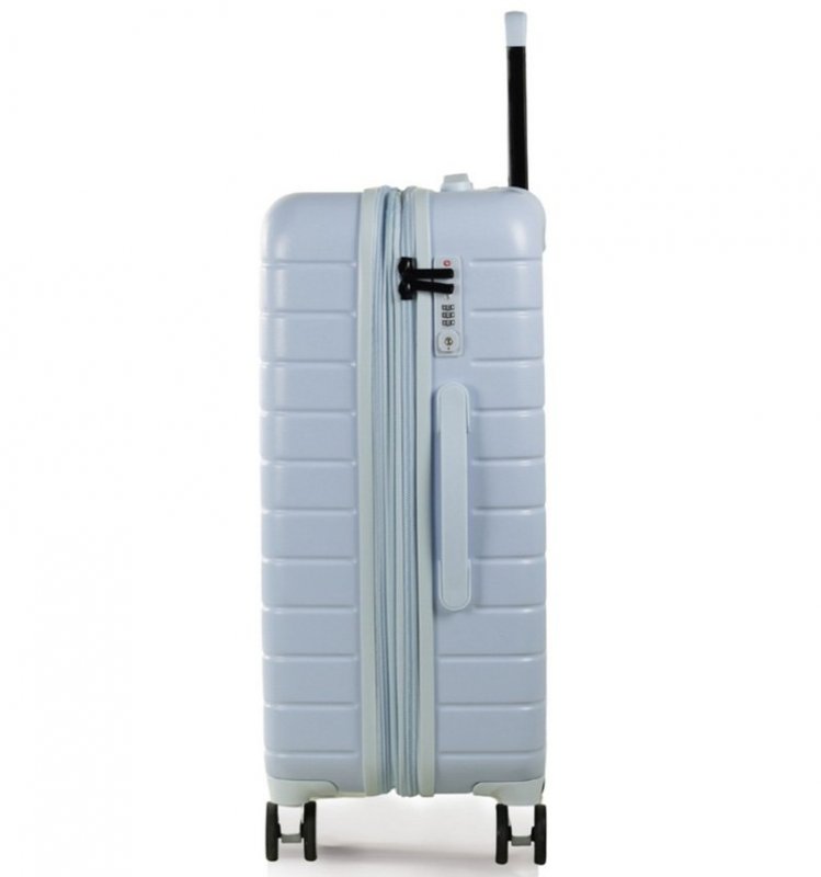 ROCK TR-0214 Novo M cestovní kufr TSA 69 cm - světle modrý
