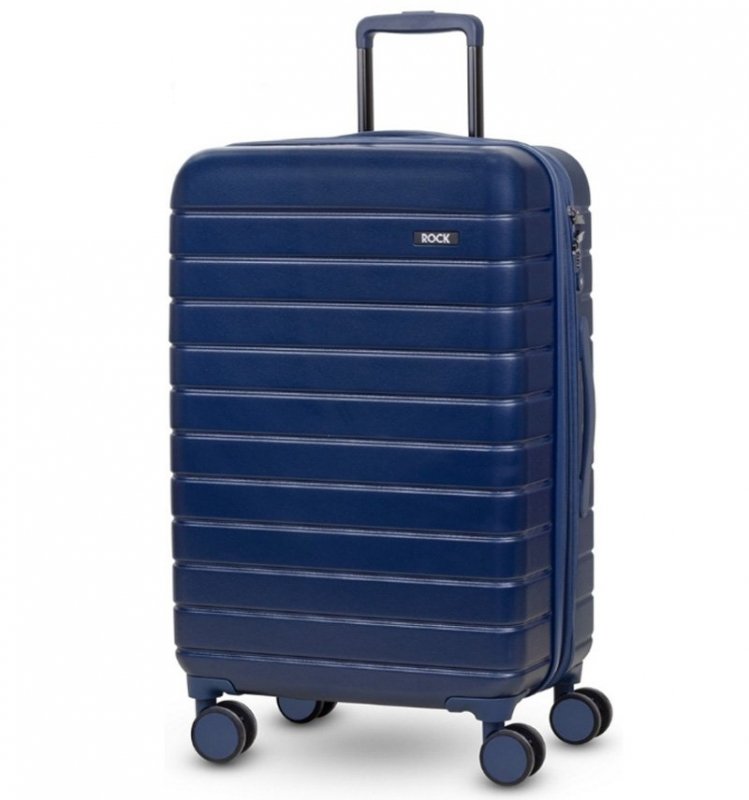 ROCK TR-0214 Novo L cestovní kufr TSA 79 cm - tmavě modrý