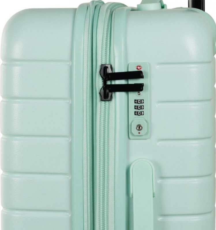 ROCK TR-0214 Novo L cestovní kufr TSA 79 cm - světle zelený