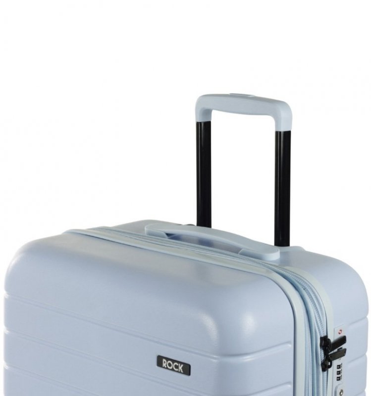 ROCK TR-0214 L/M/S sada cestovních kufrů TSA 79/69/55 cm - světle modrá