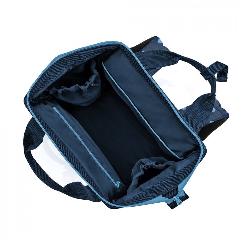 Reisenthel Allrounder R cestovní batoh/taška 12 l Mixed Dots Blue