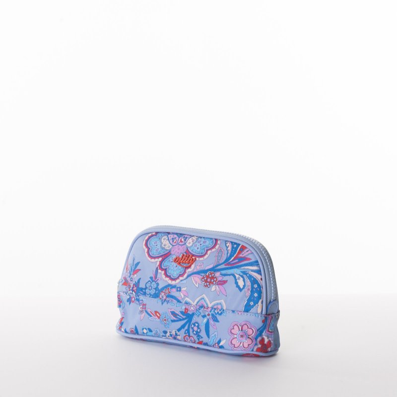 Oilily Flower Festival S Cosmetic Bag kosmetická taštička 21 cm Dusk Blue