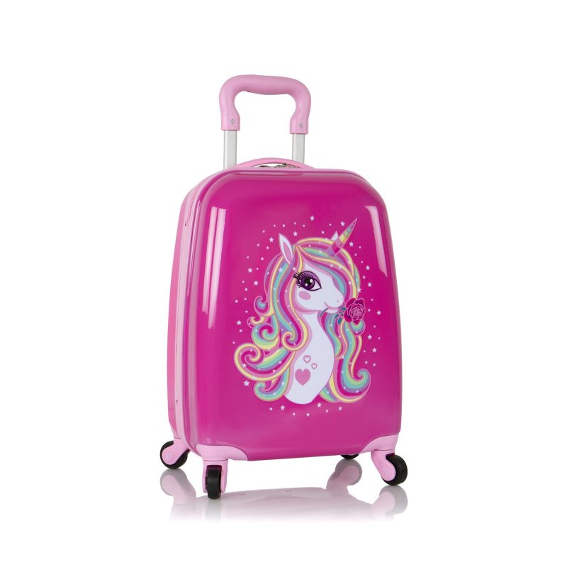 Heys Kids 4w dětský cestovní kufr 46 cm Unicorn Rose