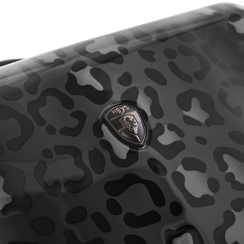 Heys Black Leopard L cestovní kufr TSA 76 cm 133 l