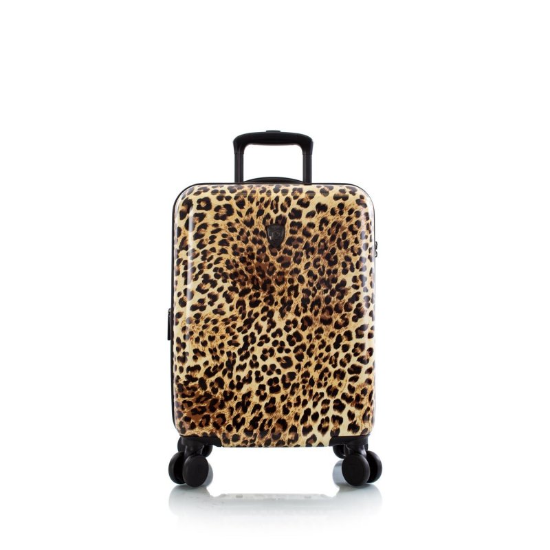 Heys Brown Leopard S palubní kufr TSA 53 cm 48 l