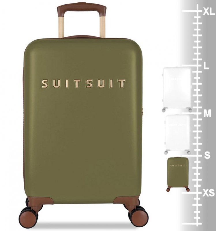 SUITSUIT Fab Seventies S palubní kufr TSA 55 cm Martini Olive