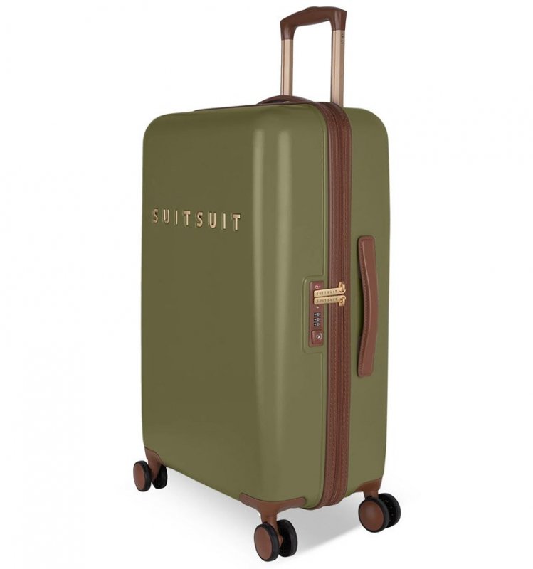 SUITSUIT Fab Seventies M cestovní kufr TSA 67 cm Martini Olive