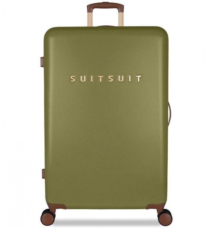 Levně SUITSUIT Fab Seventies L cestovní kufr TSA 77 cm Martini Olive