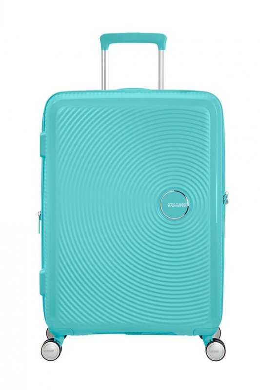 American Tourister Soundbox 67/24 TSA EXP cestovní kufr Poolside Blue
