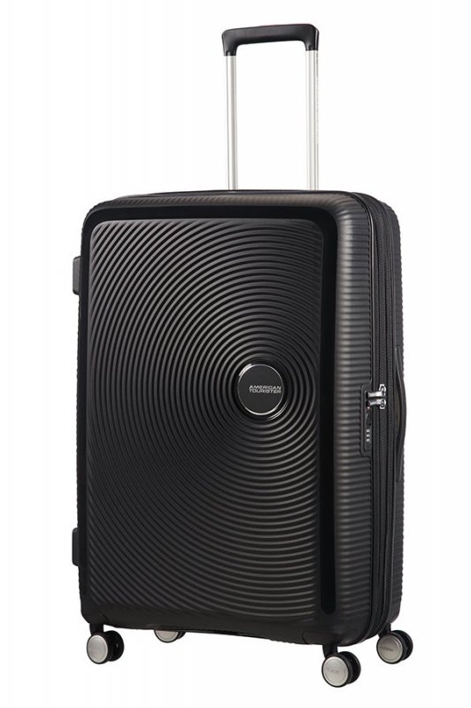 American Tourister Soundbox 77/28 TSA EXP cestovní kufr Bass Black