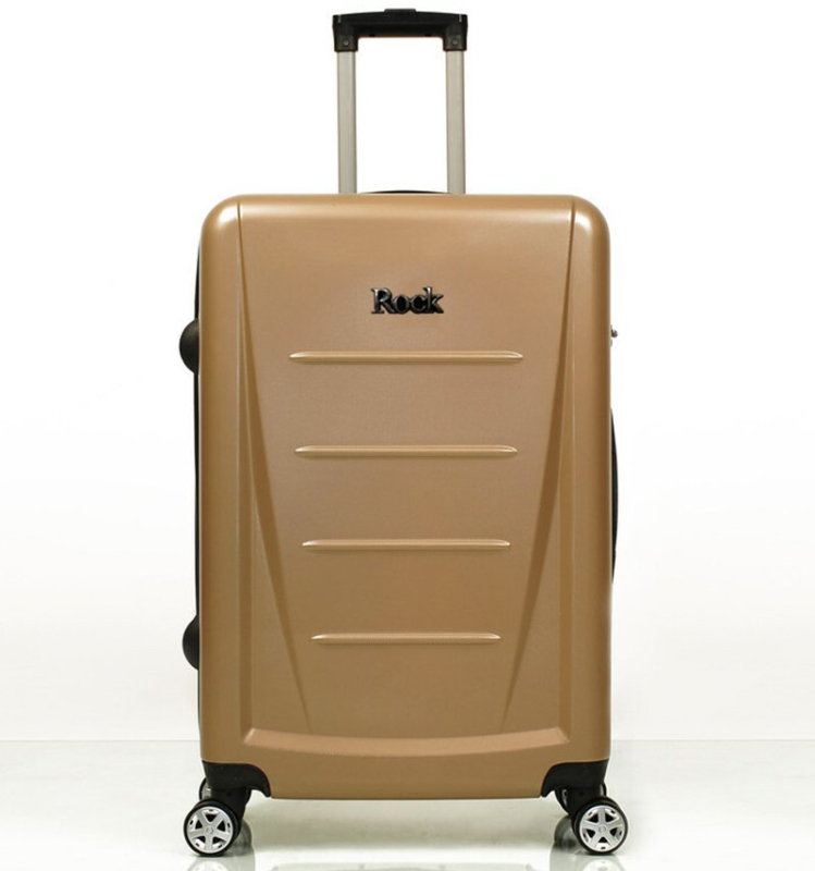 ROCK Base M cestovní kufr 67 cm Champagne