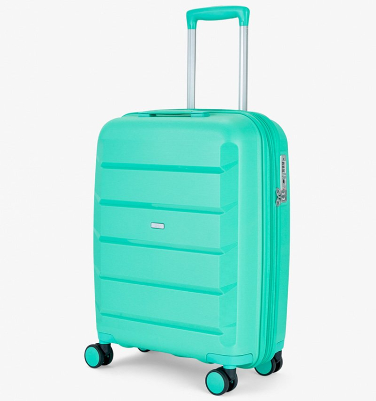 ROCK Tulum S palubní kufr TSA 55 cm Turquoise