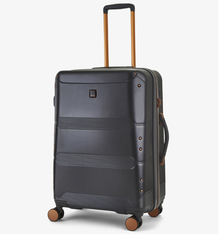 ROCK Mayfair M cestovní kufr TSA 65 cm Charcoal