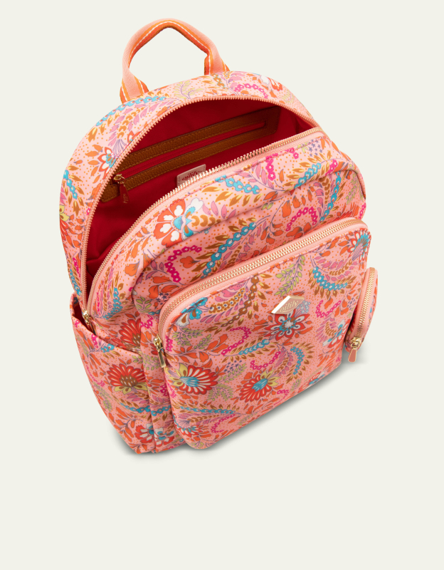 Oilily Ruby Britt Backpack dámský městský batoh 11,3 l Peach Amber