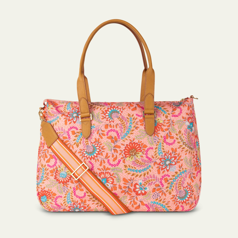 Oilily Ruby Charly Carry All kabelka na notebook 43 cm Peach Amber