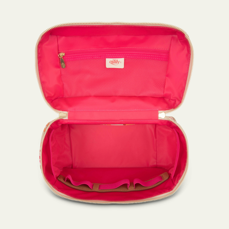 Oilily Sits Icon Coco Beauty Case cestovní necesér 28 cm Pink