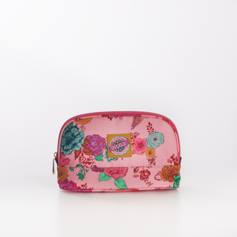 Oilily Color Splash S Cosmetic Bag kosmetická taštička 21 cm Camellia Rose