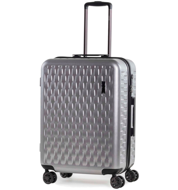 ROCK Allure M cestovní kufr TSA 65 cm Silver