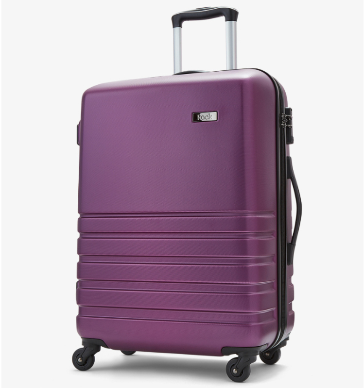 ROCK Byron M cestovní kufr TSA 64 cm Purple